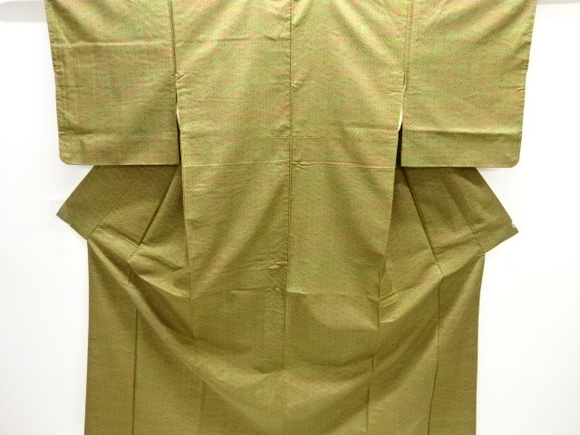 紗綾型模様本場大島紬着物(染)